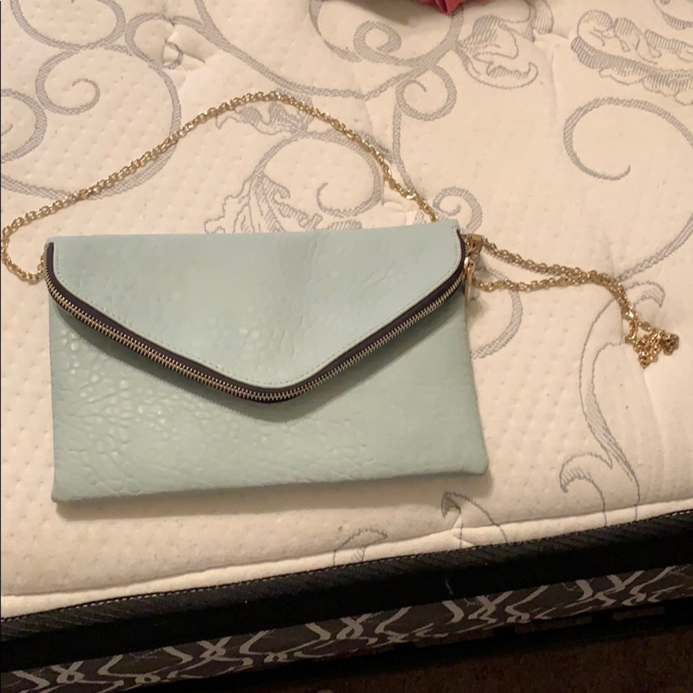 Blue purse